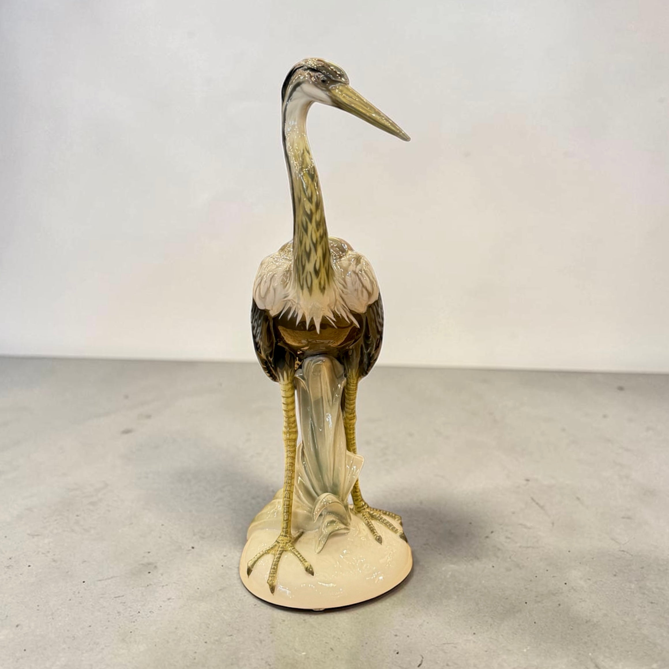Garza porcelana alemana Rosenthal. Alemania SXX