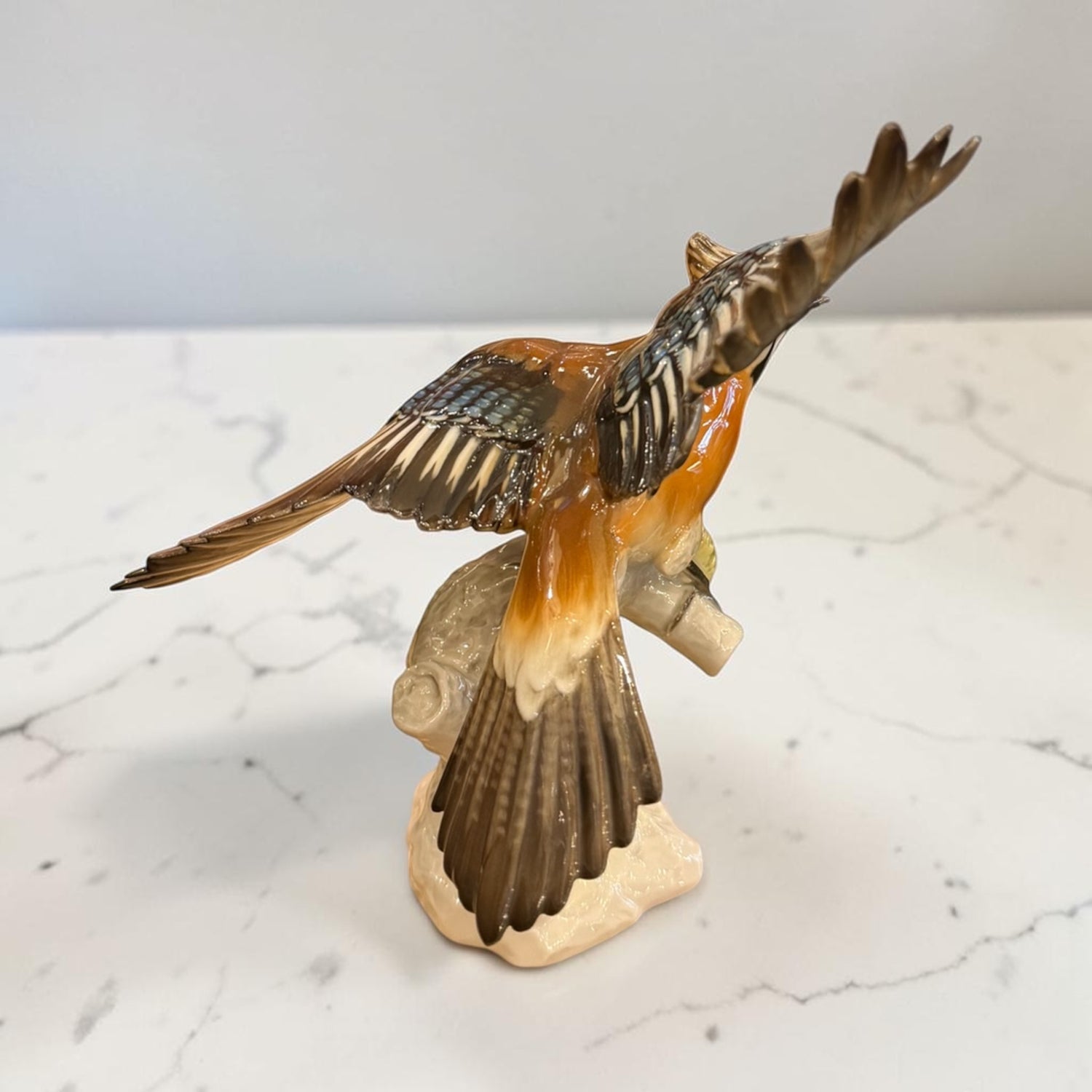 Pajaro de porcelana alemana Hutschenreuther. Alemania SXX