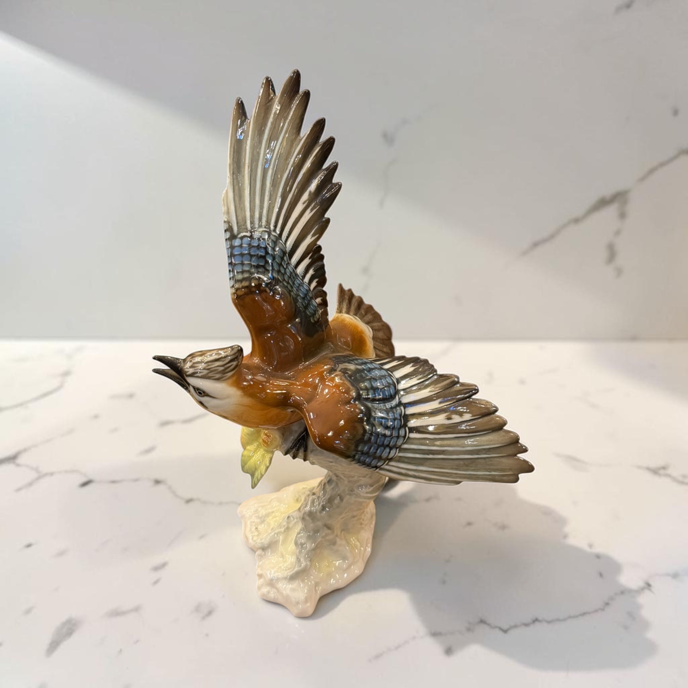Pajaro de porcelana alemana Hutschenreuther. Alemania SXX