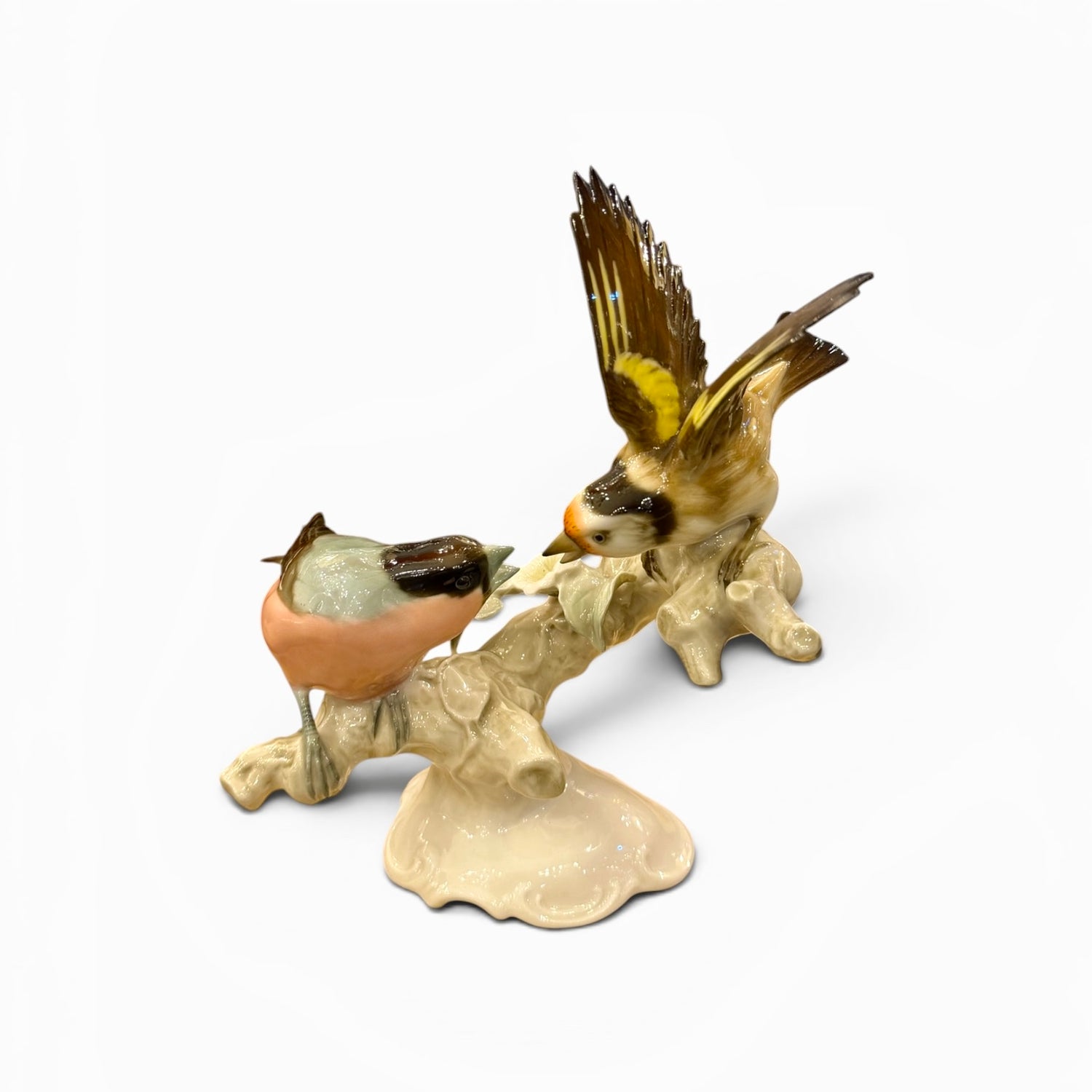 Figuras pájaros porcelana alemana Hutschenreuther. Alemania SXX